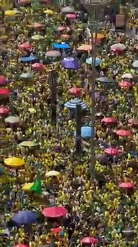 REGARDER : Manifestation massive au Brésil en soutien à l’ancien président Bolsonaro et contre l’actuel président Lula