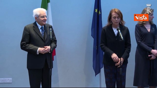 Mattarella incontra la comunit? italiana a Cipro: Grandi legami tra nostri Paesi