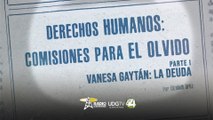 Especial  Derechos Humanos: comisiones para el olvido | Parte I: Vanesa Gaytán: la deuda