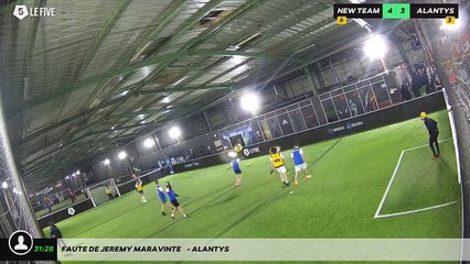 Faute de JEREMY	 MARAVINTE	 - ALANTYS