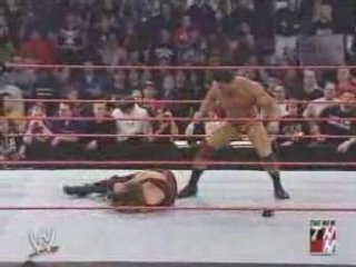 WWE - Batista Power Bomb on Kane