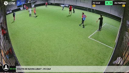 Faute de Kévin Lubat - FC CAZ