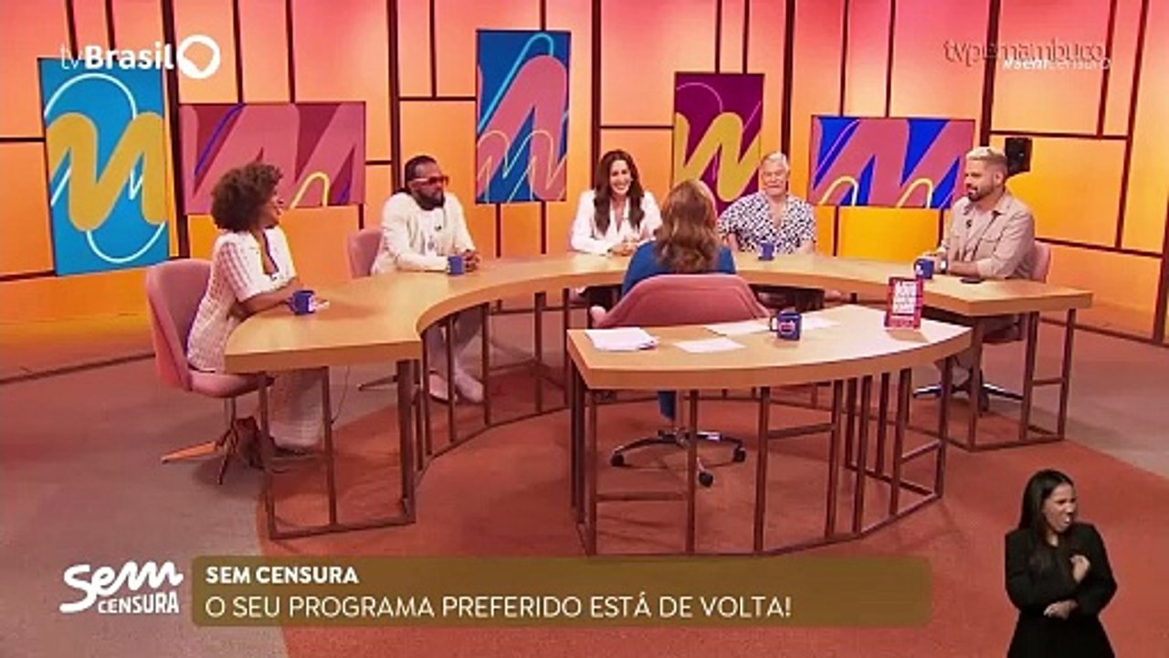 Cissa Guimarães estreia na TV Brasil mandando recado para diretor da Globo: "Continua liberando"