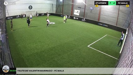 Faute de Valentin Marinucci - FC MALA