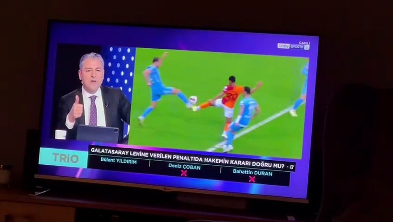 Konu Galatasaray’ın penaltısı! Sosyal medya çalkalanıyordu: Trio kararını verdi