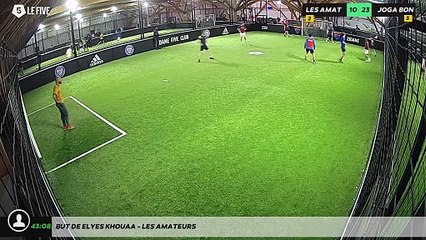 But de Elyes KHOUAA - LES AMATEURS