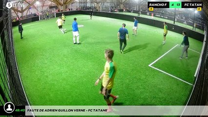 Faute de Adrien Guillon Verne - FC TATANE