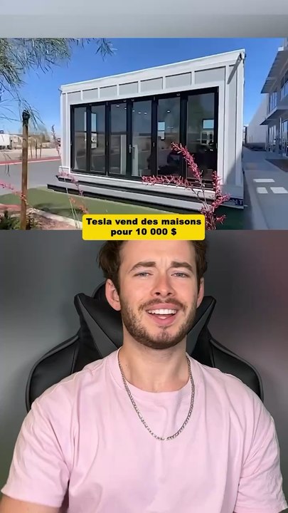 Tesla vend des maisons pour 10 000 $