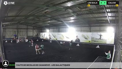 Faute de Nicolas DE CASANOVE - Les Galactiques