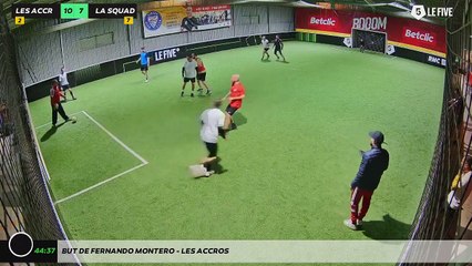 But de Fernando Montero - LES ACCROS