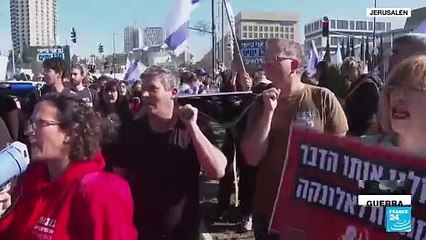 Protestas en Israel piden anular exención de judíos ultraortodoxos de prestar servicio militar