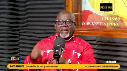 Montès Joseph kritike Chaje Dafè Ameriken an Eric Stromayer pou enplikasyon'l nan zafè entèn Ayiti.