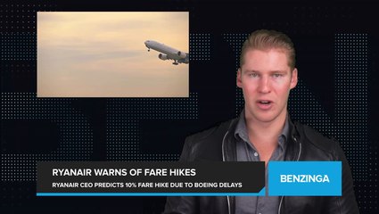 Ryanair CEO Warns of Potential 10% Airfare Increase Amidst Boeing 737 Max Delivery Delays
