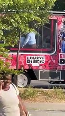 Hombre asalta cabina móvil de El Nuevo Diario en Cristo Rey