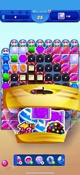 Candy crush: 27/2 level 6123 gameplay