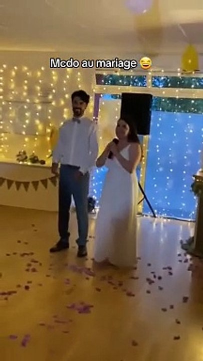 Des burgers McDo pour le repas de mariage