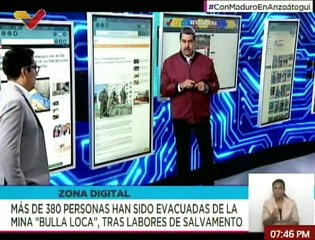 Pdte. Maduro ordena a la FANB la protección de la zona "La Paragua" y acabar con la corrupción