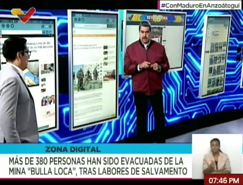Pdte. Maduro ordena a la FANB la protección de la zona "La Paragua" y acabar con la corrupción