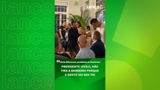 Presidente do Fluminense manda 'recado' para o presidente da FERJ, Rubens Lopes