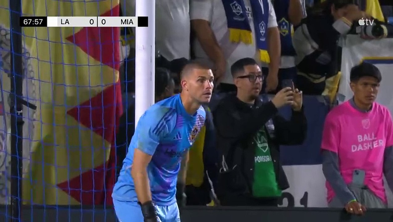los angles galaxy vs inter miami second half