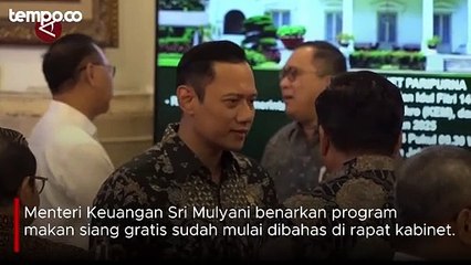 Kabinet Jokowi Mulai Bahas Makan Siang Gratis, Defisit APBN 2025 Naik
