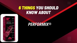 Performix 6 Things Preworkout V7
