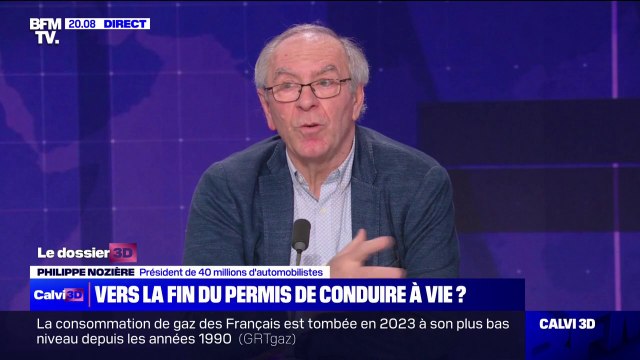 Fin du permis à vie: On va se retrouver avec un embouteillage terrible des commissions médicales , pour Philippe Nozière (40 millions d'automobilistes)