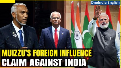 Maldives’ Muizzu Accuses Opposition Working Under Indian Influence In A Veiled Remark| Oneindia News