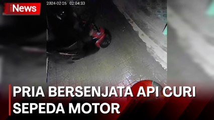 Sepeda Motor Dicuri Pria Bersenjata Api di Jakarta Utara