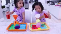 Ryan Learns How to Make DIY Volcano_ Science Experiment for Kids