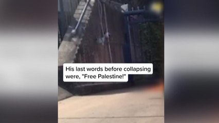 25살 미 공군 "팔레스타인 해방" 외치며 분신 [앵커리포트] / YTN