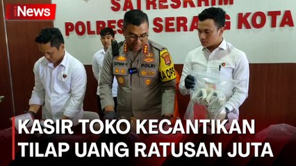 Sempat Buron! Kasir Toko Kosmetik yang Tilap Uang Ratusan Juta Ditangkap Polisi