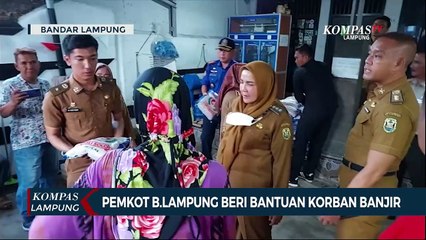 Download Video: Pemkot Bandar Lampung Beri Bantuan Warga Korban Banjir