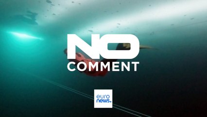 Nuevo récord en Italia de apnea bajo el hielo