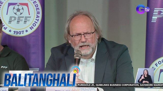 Belgian Coach Tom Saintfiet, ipinakilala bilang bagong head coach ng Philippine Men's National Football Team | BT