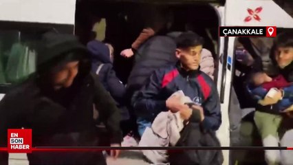 Çanakkale'de 182 kaçak göçmen yakalandı: 3 organizatör tutuklandı