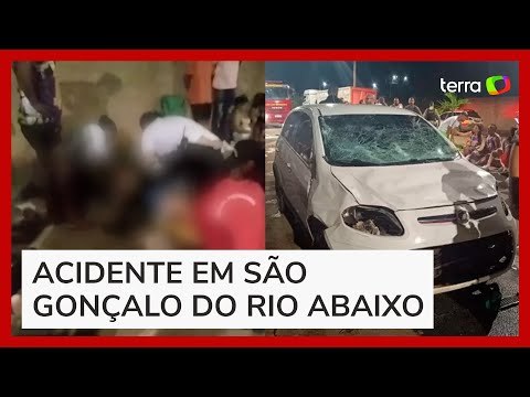 Motorista atropela cerca de 30 pessoas em carnaval de rua em Minas Gerais