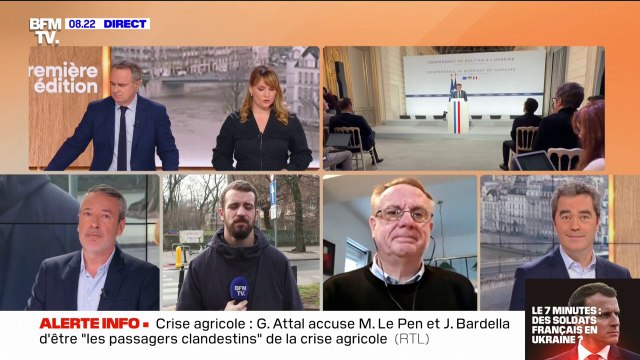 7 MINUTES POUR COMPRENDRE - Guerre en Ukraine: pourquoi Emmanuel Macron n'exclue pas d'envoyer des troupes occidentales face aux Russes?