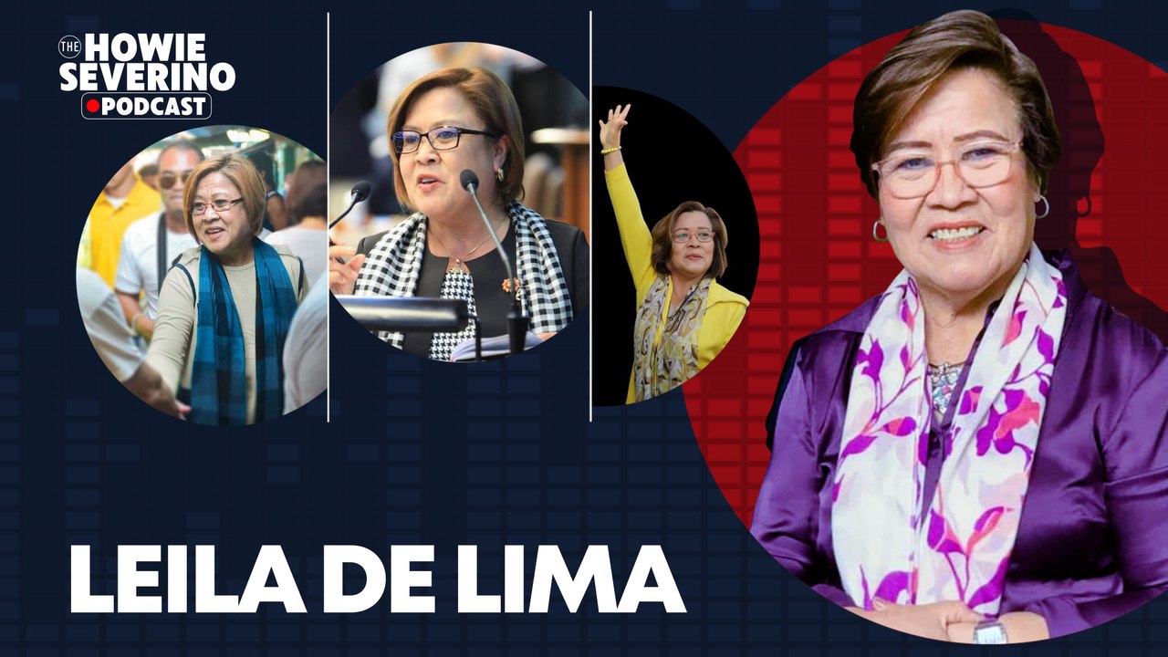 "I thought that was the end of me" – Leila de Lima on being hostaged by a fellow inmate | The Howie Severino Podcast