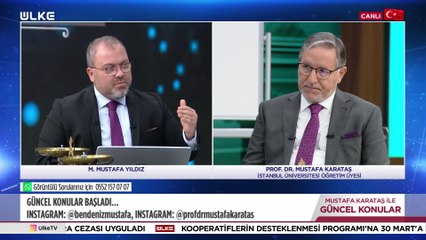Mustafa Karataş ile Güncel Konular - 26 Şubat 2024