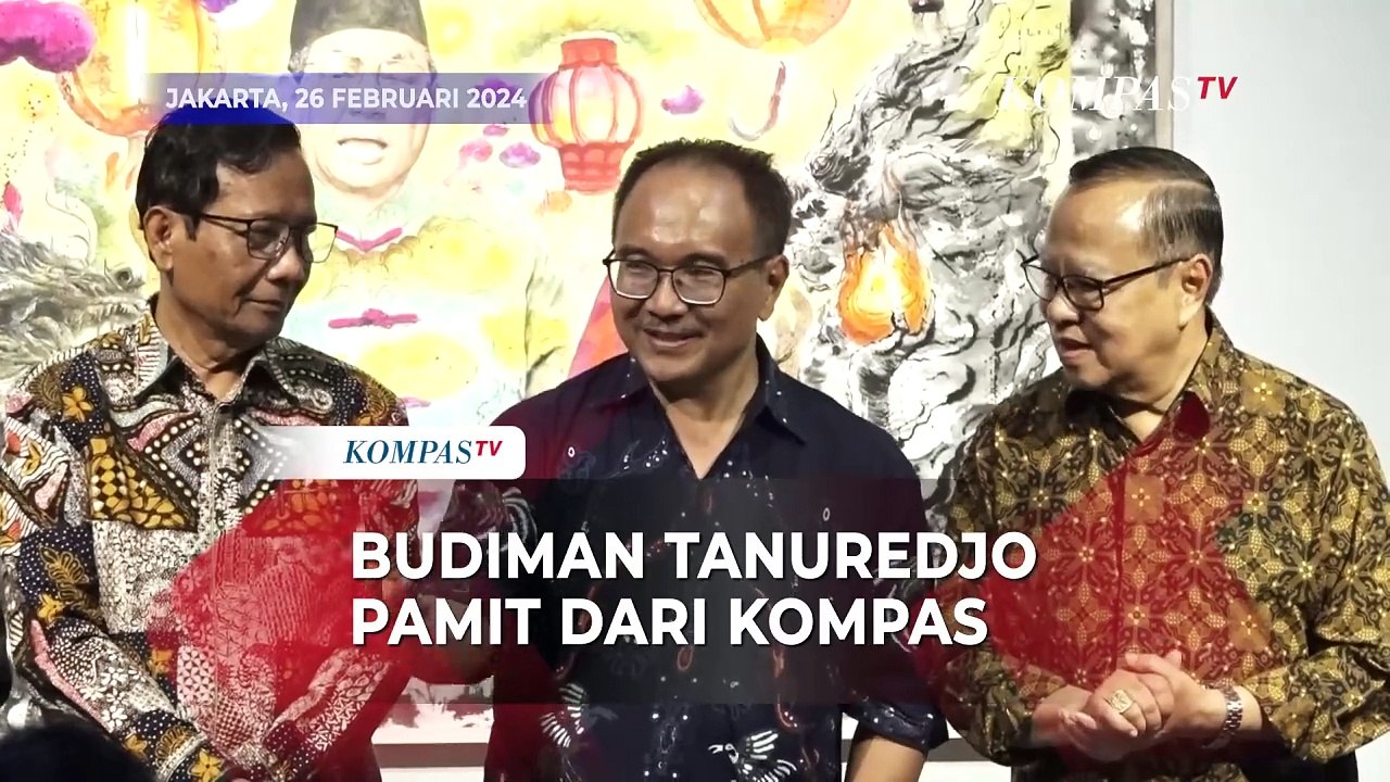 Wartawan Senior Budiman Tanuredjo Pamit dari Kompas