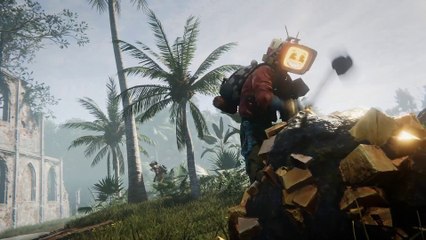 Im abgedrehten Survival-Spiel Once Human haben Busse Beine und Menschen Fernseher als Köpfe