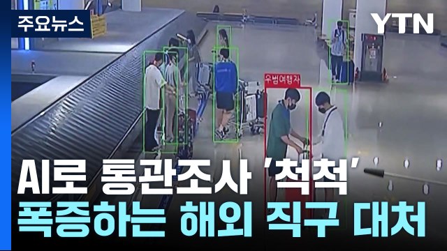 AI 기술로 통관조사 '척척'...폭증하는 해외 직구 대처 / YTN