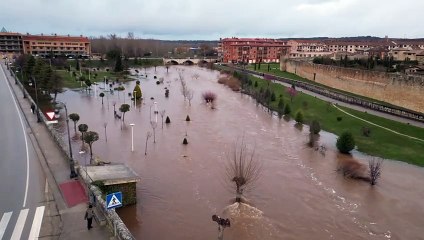 Crecida del Ucero. Recorriendo Soria