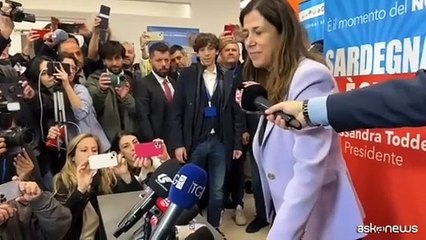 Alessandra Todde: "Sar? la prima presidente della Regione Sardegna"