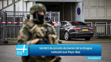 Verdict du procès du baron de la drogue redouté aux Pays-Bas