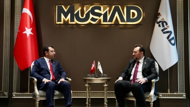 İmamoğlu, MÜSİAD Başkanı'nı ziyaret etti