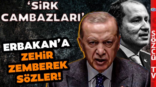 Erdoğan Fatih Erbakan'a Açtı Ağzını Yumdu Gözünü! Çok Sinirli! 'Sirk Cambazları'