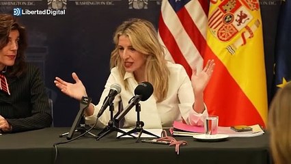 El surrealista e hilarante discurso de Yolanda Díaz: "Los algoritmos no andan solos por la calle"