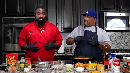 The Perfect Seafood Cornbread Dressing Recipe You've Been Missing Out On